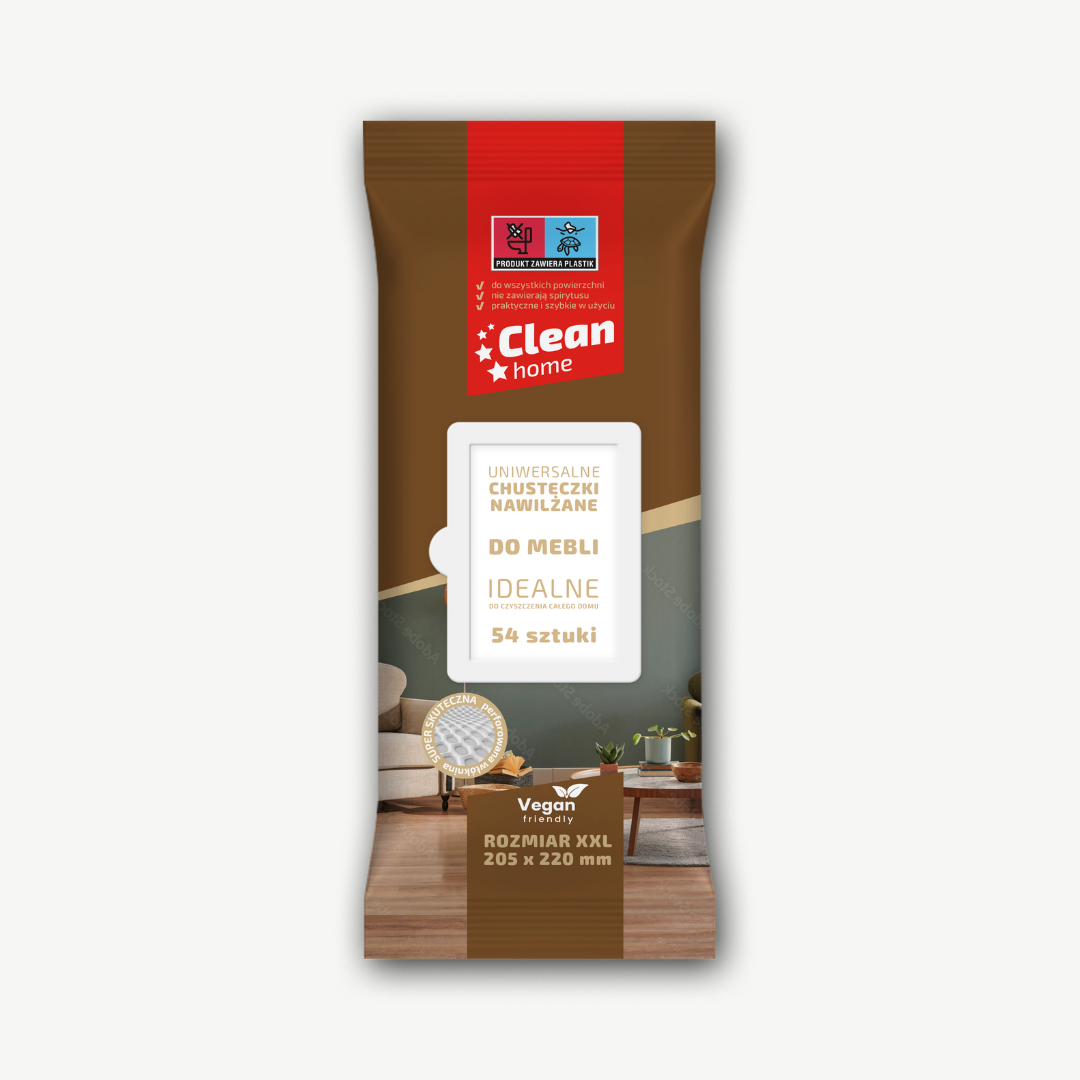 Chusteczki do mebli Clean Home Cotton Club polska