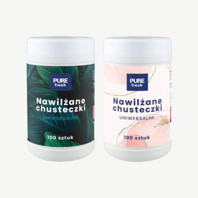 Chusteczki nawilżane odświeżające dla dzieci Pure Fresh 100 sztuk
